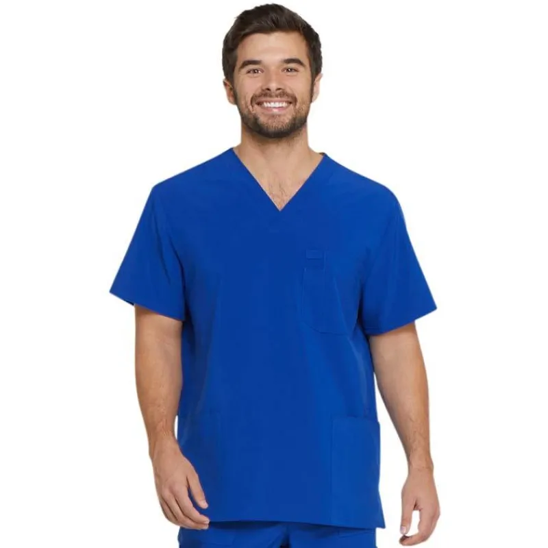 Dickies EDS Essentials Scrub Tops*Men's V-Neck Scrub Top