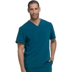 Dickies EDS Essentials Scrub Tops*Men's V-Neck Scrub Top