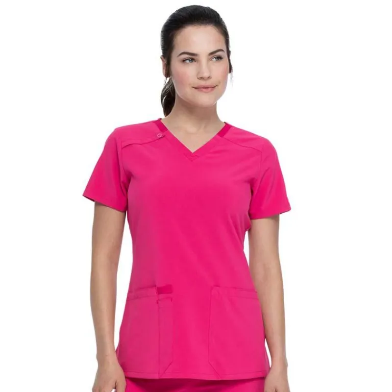 Dickies EDS Essentials Scrub Tops*Women's V-Neck Scrub Top
