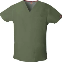 Dickies EDS Signature Scrub Tops*Men's V-Neck Scrub Top