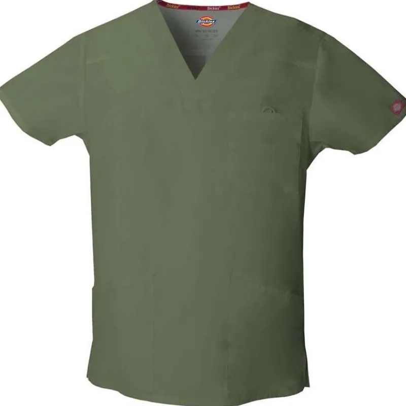 Dickies EDS Signature Scrub Tops*Men's V-Neck Scrub Top