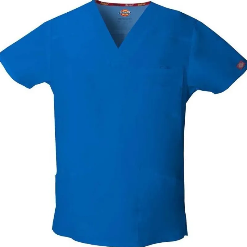 Dickies EDS Signature Scrub Tops*Men's V-Neck Scrub Top