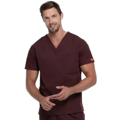 Dickies EDS Signature Scrub Tops*Unisex V-Neck Scrub Top