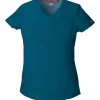 Dickies EDS Signature Scrub Tops*Women's Jr. Fit V-Neck Scrub Top