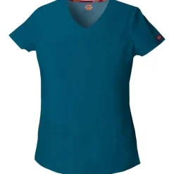 Dickies EDS Signature Scrub Tops*Women's Jr. Fit V-Neck Scrub Top