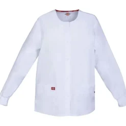 Dickies EDS Signature Lab Coats & Jackets*Women's Snap Front Warm-Up Scrub Jacket