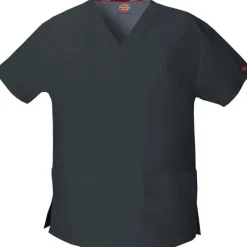 Dickies EDS Signature Scrub Tops*Women's Missy Fit V-Neck Scrub Top