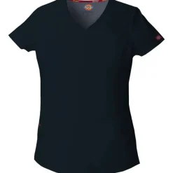Dickies EDS Signature Scrub Tops*Women's Jr. Fit V-Neck Scrub Top