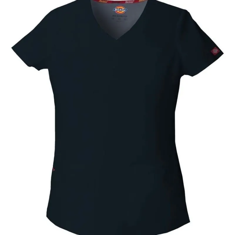 Dickies EDS Signature Scrub Tops*Women's Jr. Fit V-Neck Scrub Top