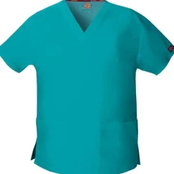Dickies EDS Signature Scrub Tops*Women's Missy Fit V-Neck Scrub Top
