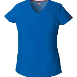 Dickies EDS Signature Scrub Tops*Women's Jr. Fit V-Neck Scrub Top