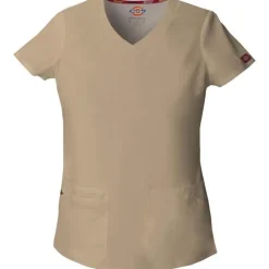 Dickies EDS Signature Scrub Tops*Women's Jr. Fit V-Neck Scrub Top