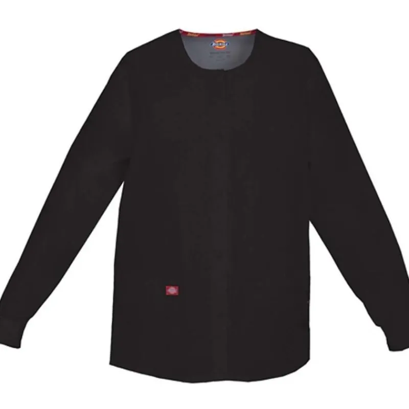 Dickies EDS Signature Lab Coats & Jackets*Women's Snap Front Warm-Up Scrub Jacket