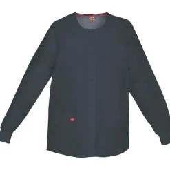 Dickies EDS Signature Lab Coats & Jackets*Women's Snap Front Warm-Up Scrub Jacket