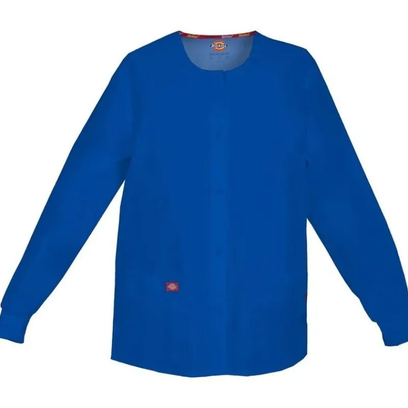 Dickies EDS Signature Lab Coats & Jackets*Women's Snap Front Warm-Up Scrub Jacket