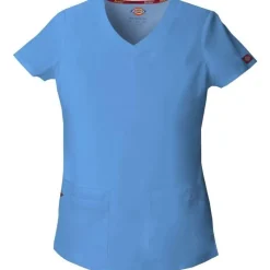 Dickies EDS Signature Scrub Tops*Women's Jr. Fit V-Neck Scrub Top