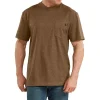 Dickies T-Shirts*Men's Heathered Heavyweight Pocket Tee