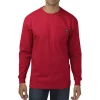 Dickies T-Shirts*Men's Long Sleeve Heavyweight Crew Neck T-Shirt