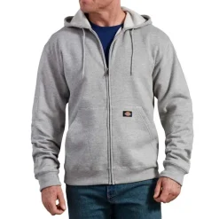 Dickies Hoodies*Men's Midweight Full Zip Fleece Hoodie