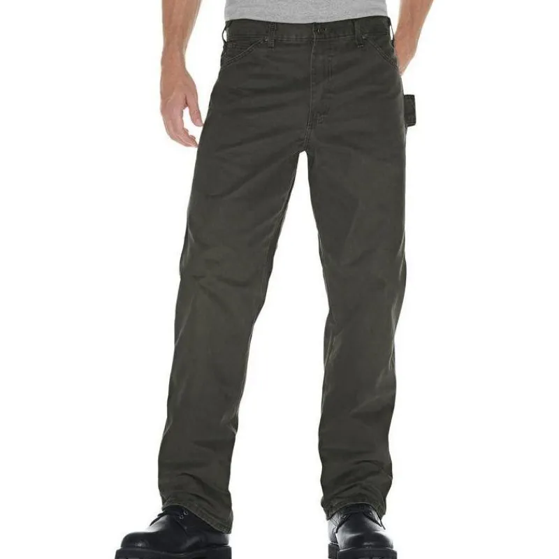 Dickies Jeans*Men's Relaxed Fit Sanded Duck Carpenter Jeans
