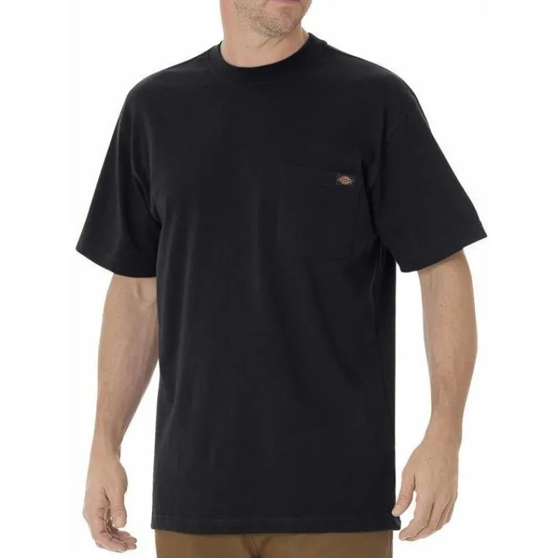 Dickies T-Shirts*Men's Short Sleeve Crew Neck Pocket T-Shirt