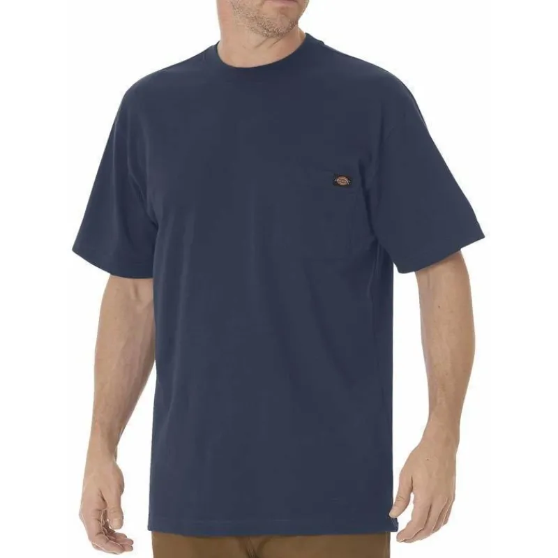Dickies T-Shirts*Men's Short Sleeve Crew Neck Pocket T-Shirt