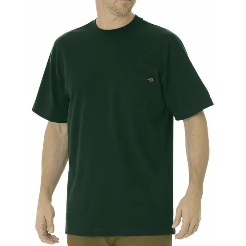 Dickies T-Shirts*Men's Short Sleeve Crew Neck Pocket T-Shirt