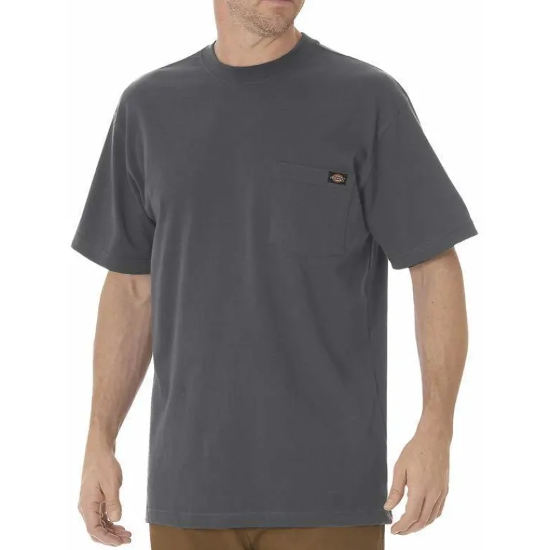 Dickies T-Shirts*Men's Short Sleeve Crew Neck Pocket T-Shirt