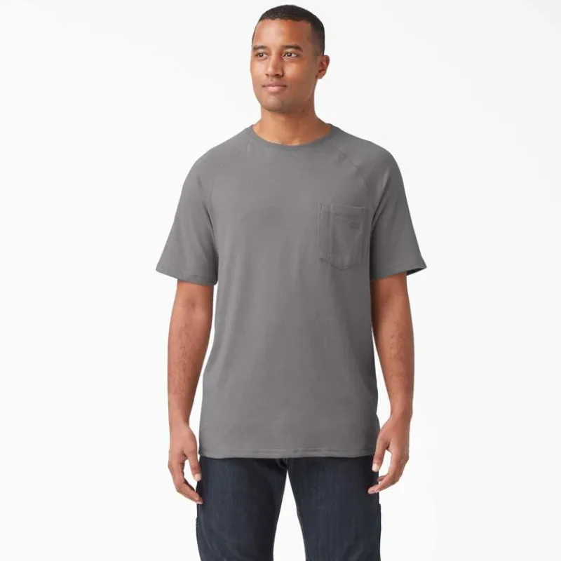 Dickies T-Shirts*Men's SS600 Cooling Short Sleeve Pocket T-Shirt