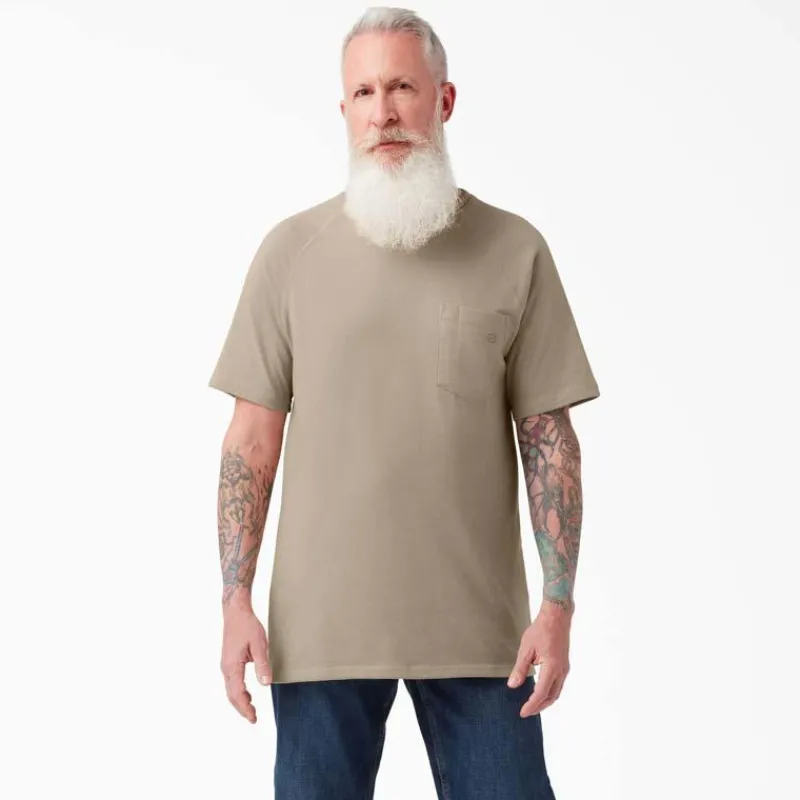 Dickies T-Shirts*Men's SS600 Cooling Short Sleeve Pocket T-Shirt