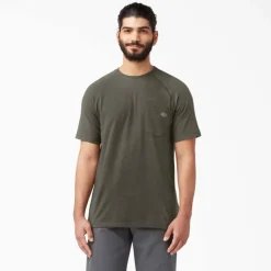 Dickies T-Shirts*Men's SS600 Cooling Short Sleeve Pocket T-Shirt