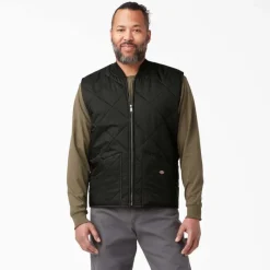 Dickies Vests*Men's TE242 Diamond Quilted Nylon Vest