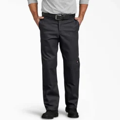 Dickies Work Pants*Men's WP882 Regular Straight Fit Double Knee Stretch Twill Work Pants