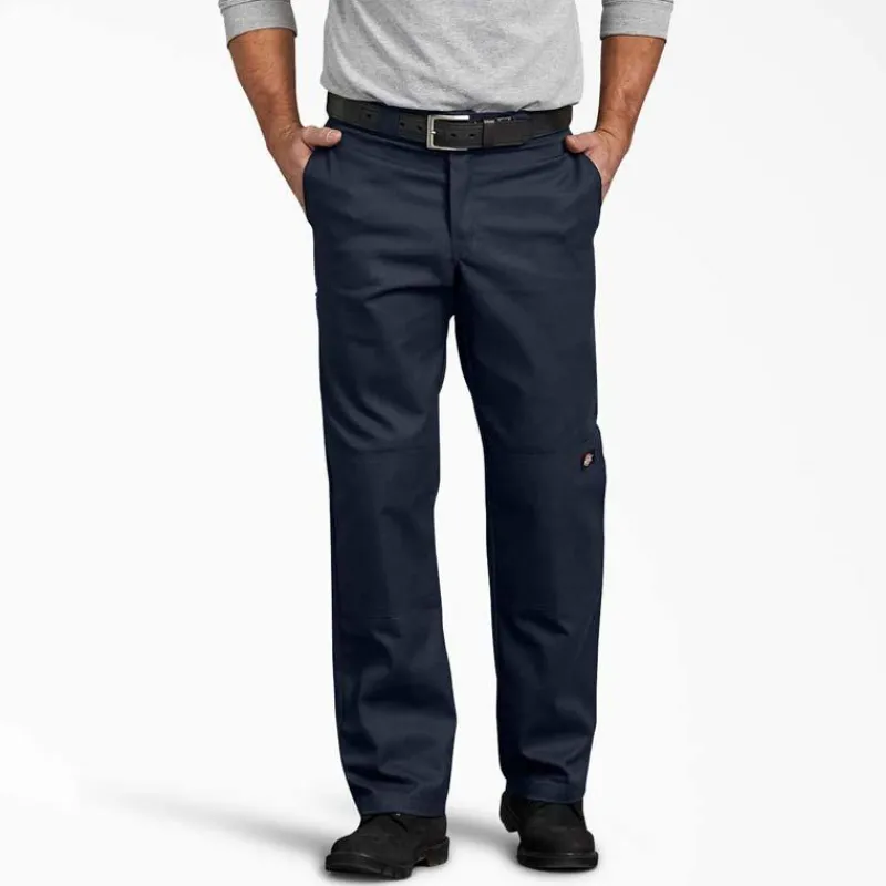 Dickies Work Pants*Men's WP882 Regular Straight Fit Double Knee Stretch Twill Work Pants