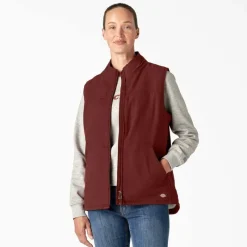 Dickies Vests | Outerwear*Women's Sherpa Lined Duck Vest