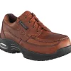 Florsheim Non-Slip Shoes | Oxfords*Polaris Composite Toe Oxford Brown Copper