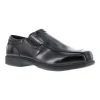 Florsheim Non-Slip Shoes | Slip-Ons*Work Men's Coronis Steel Toe EDS Slip On Work Shoe Black