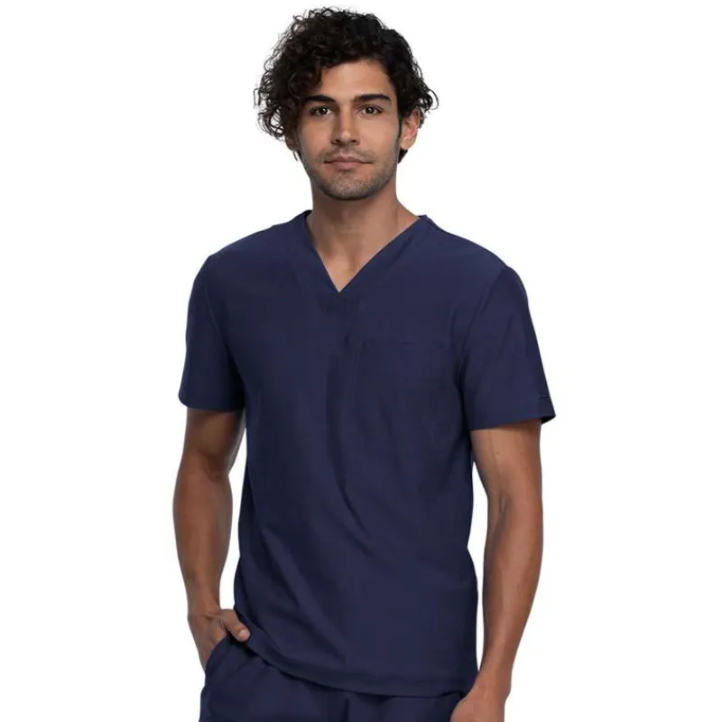 Form by Cherokee Scrub Tops*Men's V-Neck Scrub Top