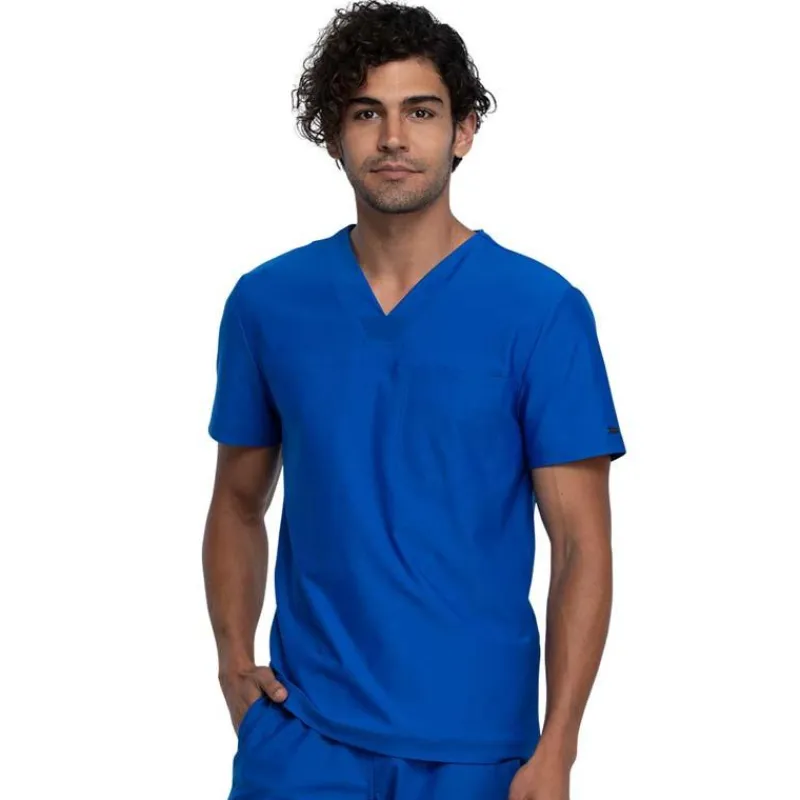 Form by Cherokee Scrub Tops*Men's V-Neck Scrub Top