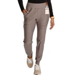 Form by Cherokee Scrub Pants*Women's Cargo Jogger Pull-On Scrub Pant