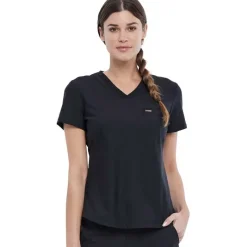 Form by Cherokee Scrub Tops*Women's Tuckable V-Neck Scrub Top
