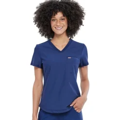 Form by Cherokee Scrub Tops*Women's Tuckable V-Neck Scrub Top