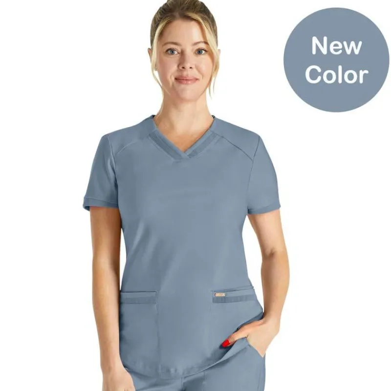 Form by Cherokee Scrub Tops*Women's V-Neck Scrub Top