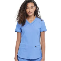 Form by Cherokee Scrub Tops*Women's V-Neck Scrub Top