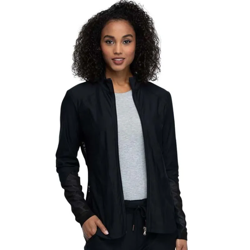 Form by Cherokee Lab Coats & Jackets*Women's Zip Front Scrub Jacket