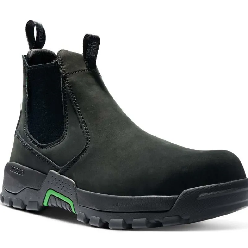 FXD Non-Slip Boots | Non-Steel Safety Toe*Men's 6" Nitrolite Composite Toe Romeo Work Boot Black