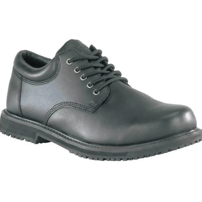 Grabbers Non-Slip Shoes | Oxfords*Women's Friction Slip Resistant Oxford Black