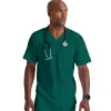 Grey's Anatomy Scrub Tops*+ Spandex Stretch Men's Murphy V-Neck Scrub Top