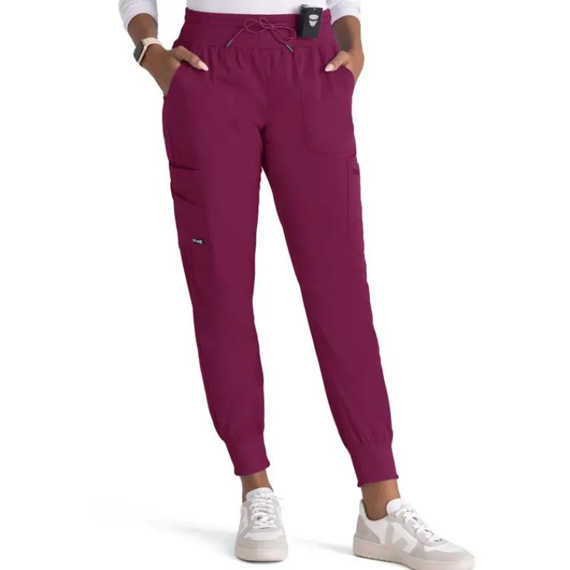 Grey's Anatomy Scrub Pants*+ Spandex Stretch Women's Carly Cargo Jogger Scrub Pant