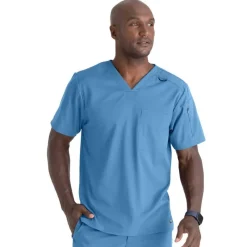 Grey's Anatomy Scrub Tops*+ Spandex Stretch Men's Murphy V-Neck Scrub Top
